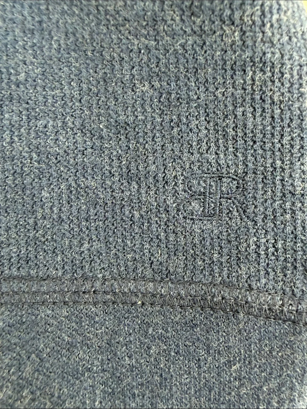 Banana Republic Men's soft Crewneck Sweater in Navy Blue size XL